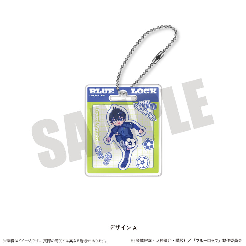 (Goods - Key Chain) TV Anime - Blue Lock Acrylic Key Chain Nyu~toro Vol.1 A Yoichi Isagi