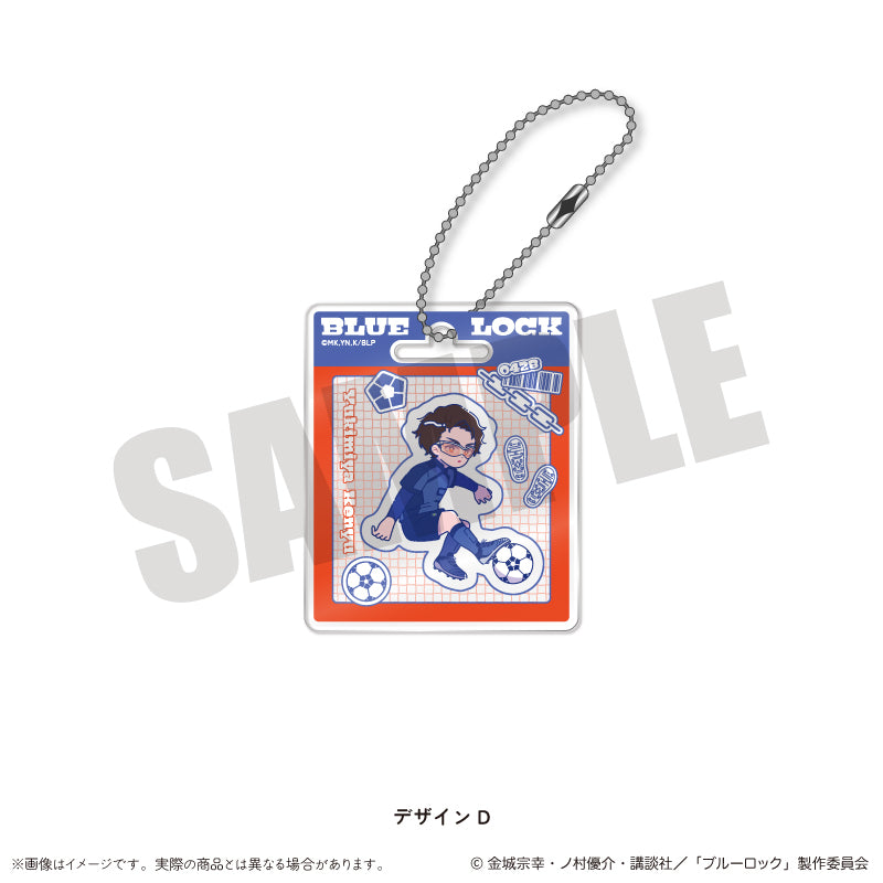 (Goods - Key Chain) TV Anime - Blue Lock Acrylic Key Chain Nyu~toro Vol.1 D Kenyu Yukimiya