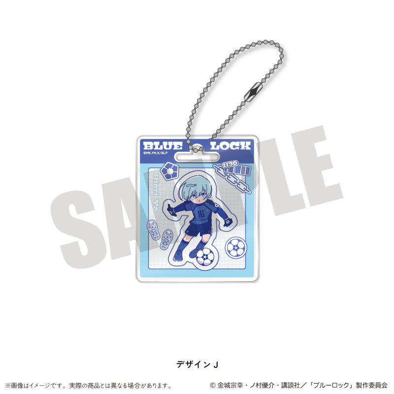 (Goods - Key Chain) TV Anime - Blue Lock Acrylic Key Chain Nyu~toro Vol.1 J You Hiori