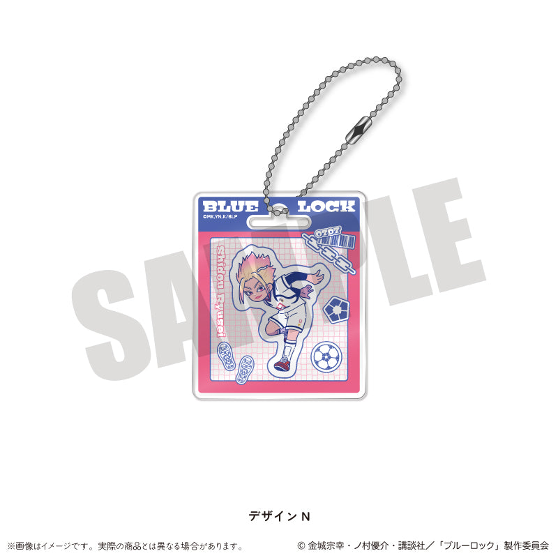 (Goods - Key Chain) TV Anime - Blue Lock Acrylic Key Chain Nyu~toro Vol.1 N Ryusei Shido