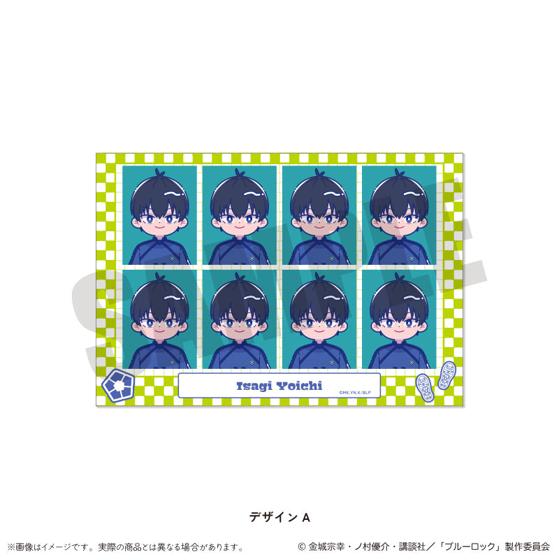 (Goods - Sticker) TV Anime - Blue Lock ID Card Photo Style Sticker Nyu~toro Vol.1 A Yoichi Isagi
