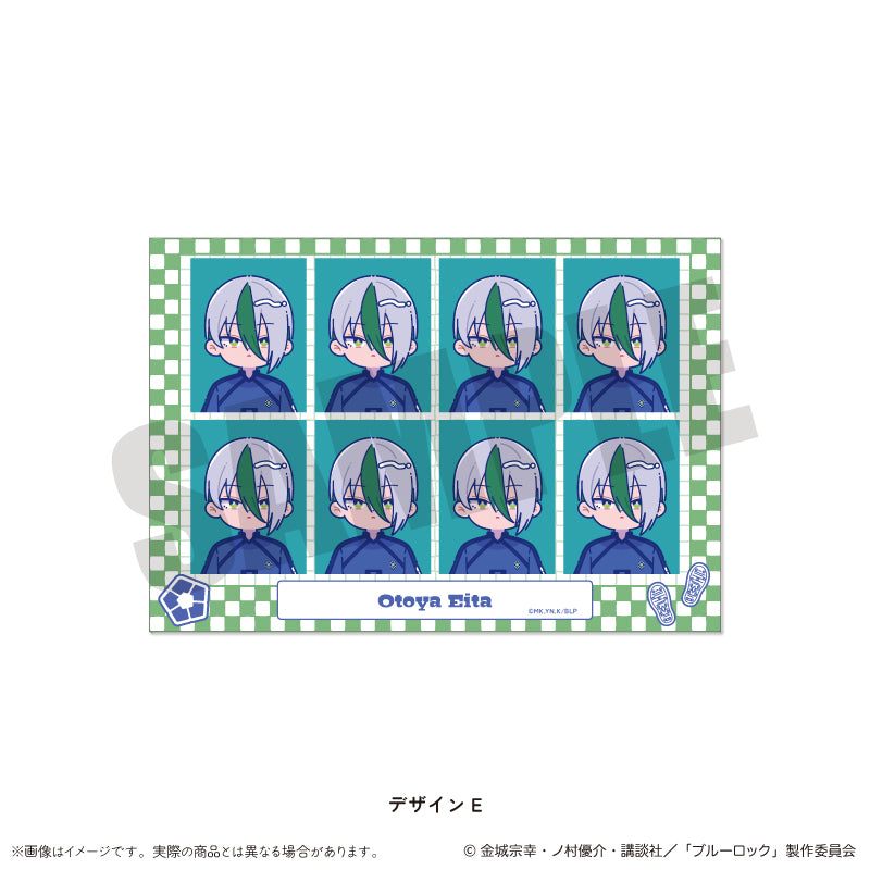 (Goods - Sticker) TV Anime - Blue Lock ID Card Photo Style Sticker Nyu~toro Vol.1 E Eita Otoya