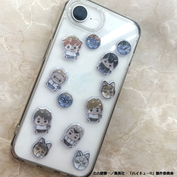 (Goods - Sticker) Haikyu!! Gumitto Sticker Mocchibi Beach Ball ver.