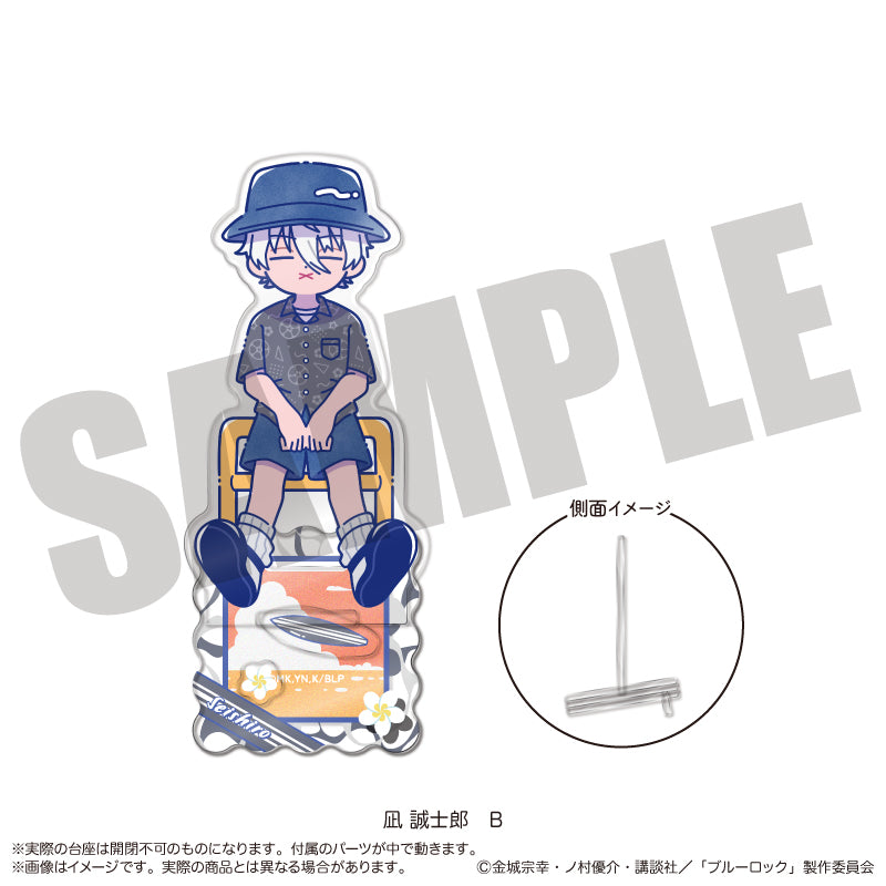 (Goods - Acrylic Stand) Blue Lock Acrylic Stand - Photogenista -  Nyu~toro Seishiro Nagi Birthday B
