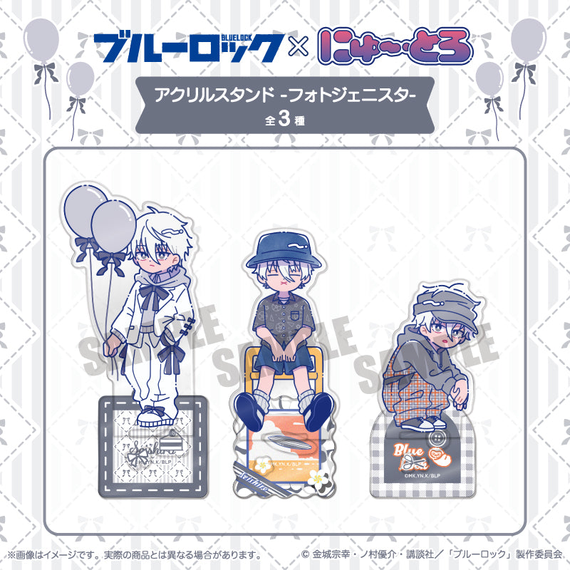 (Goods - Acrylic Stand) Blue Lock Acrylic Stand - Photogenista -  Nyu~toro Seishiro Nagi Birthday B