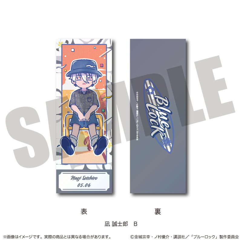 (Goods - Card) Blue Lock Collection Card Nyu~toro Seishiro Nagi Birthday B