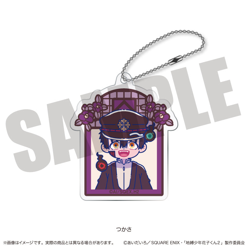 (Goods - Keychain) TV Anime Toilet-bound Hanako-kun 2 ID Card Photo Style Acrylic Keychain Nyu~toro Tsukasa J
