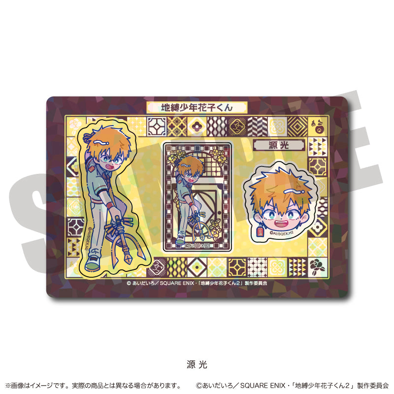 (Goods - Sticker) TV Anime Toilet-bound Hanako-kun 2 Holographic Sticker Sheet Nyu~toro Kou Minamoto C