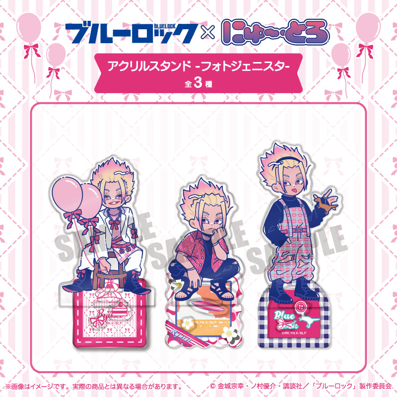 (Goods - Acrylic Stand) TV Anime Blue Lock Acrylic Stand -Photogenista- Nyu~toro Ryusei Shido Birthday  B