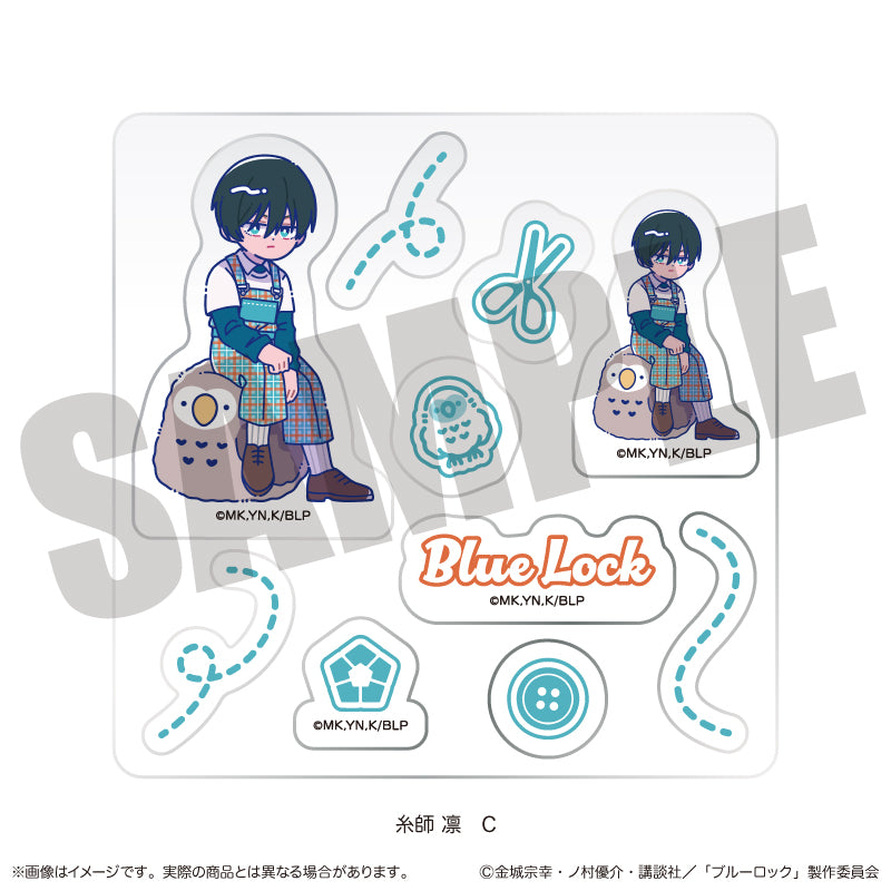 (Goods - Sticker) Blue Lock Custom Sticker Sheet Newtoro Rin Itoshi Birthday C
