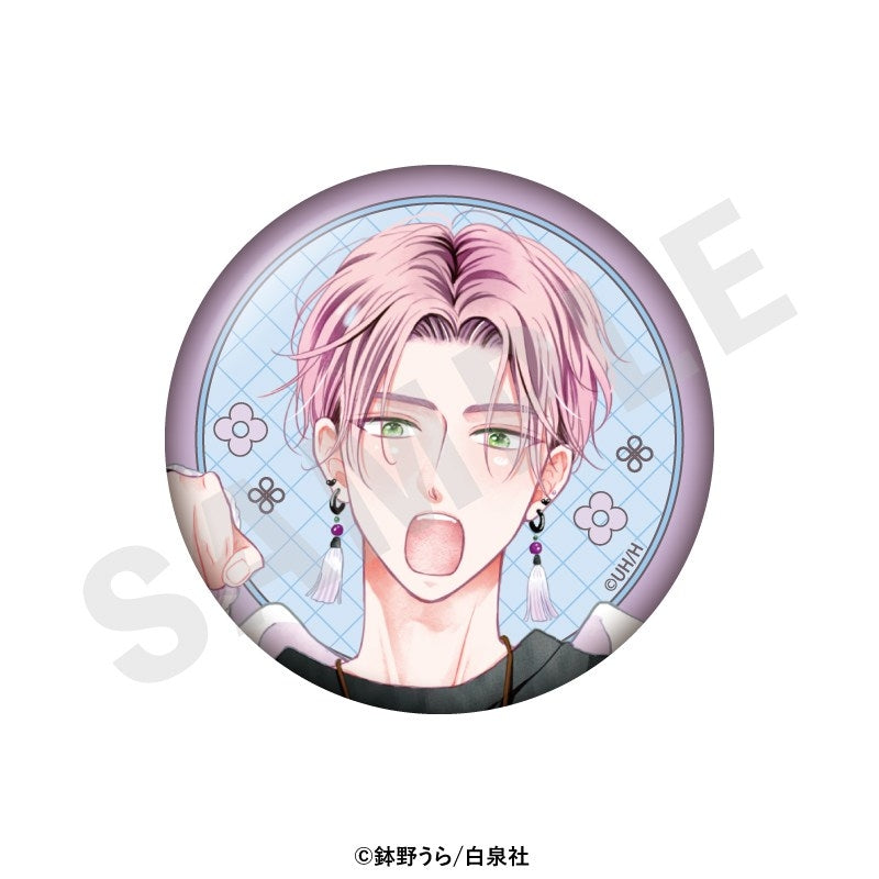 (1BOX=6)(Goods - Badge) Kokoro-kun Doesn’t Need Love (Kokoro-kun wa Ai toka Iranai) Trading Button Badge (6 Types Total)
