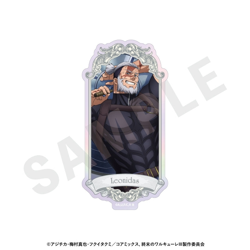 (Goods - Sticker) Record of Ragnarok Iridescent Sticker (King Leonidas)