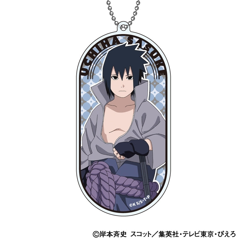 (Goods - Keychain) NARUTO Shippuden Acrylic Keychain Chiisaku Nachatta (Turned into Kids) Ver. B: Sasuke Uchiha (animate Advance Sales)
