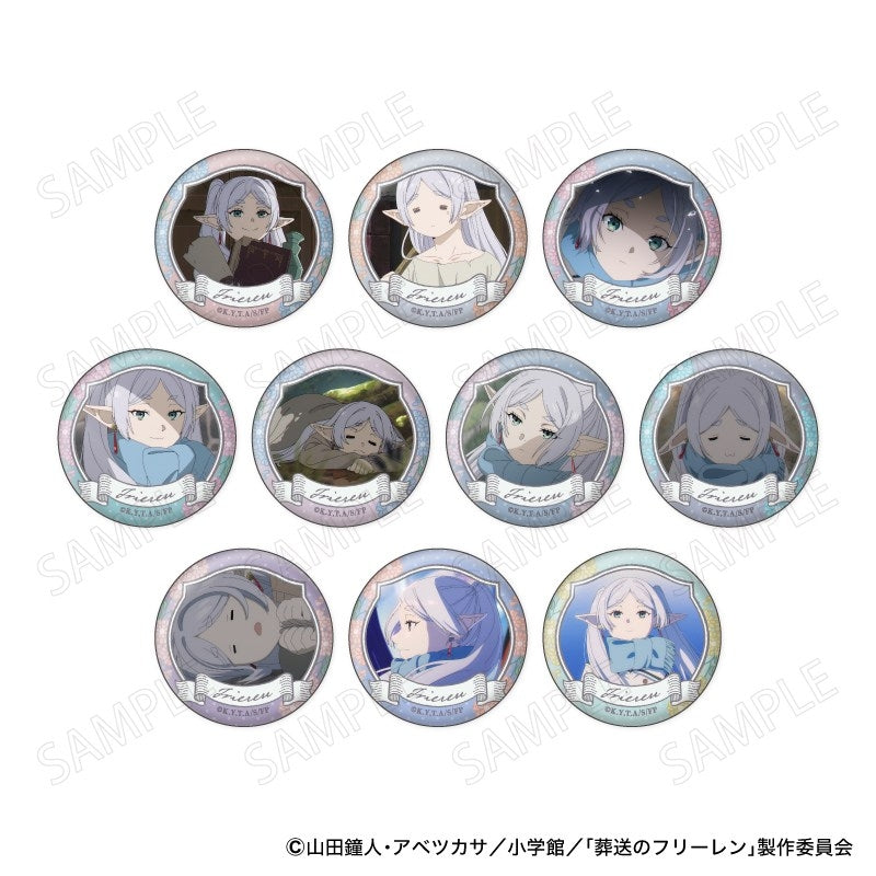 (1BOX=10)(Goods - Badge) Frieren: Beyond Journey's End Frieren Face Collection Button Badge Vol. 3