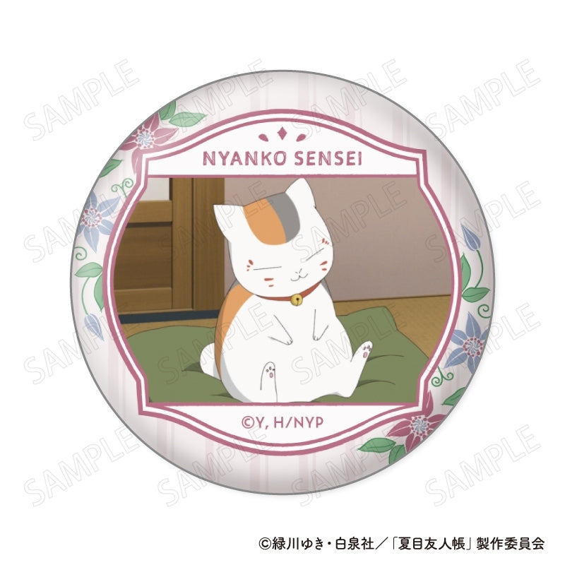 (1BOX=8)(Goods - Badge) Natsume's Book of Friends (Natsume Yuujinchou) Nyanko Sensei Face Collection Button Badge VOL. 2