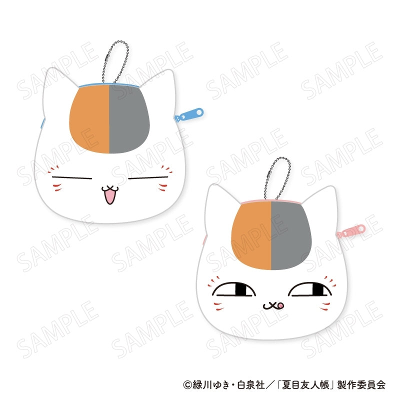 (Goods - Pouch) Natsume's Book of Friends (Natsume Yuujinchou) Nyanko Sensei Mofumofu Mini Pouch B: Lick