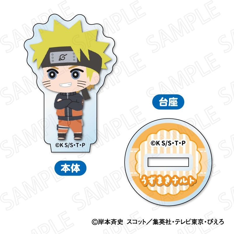 (1BOX=8)(Goods - Stand Pop) NARUTO Shippuden TV Anime Mofumofu Mini Acrylic Stand
