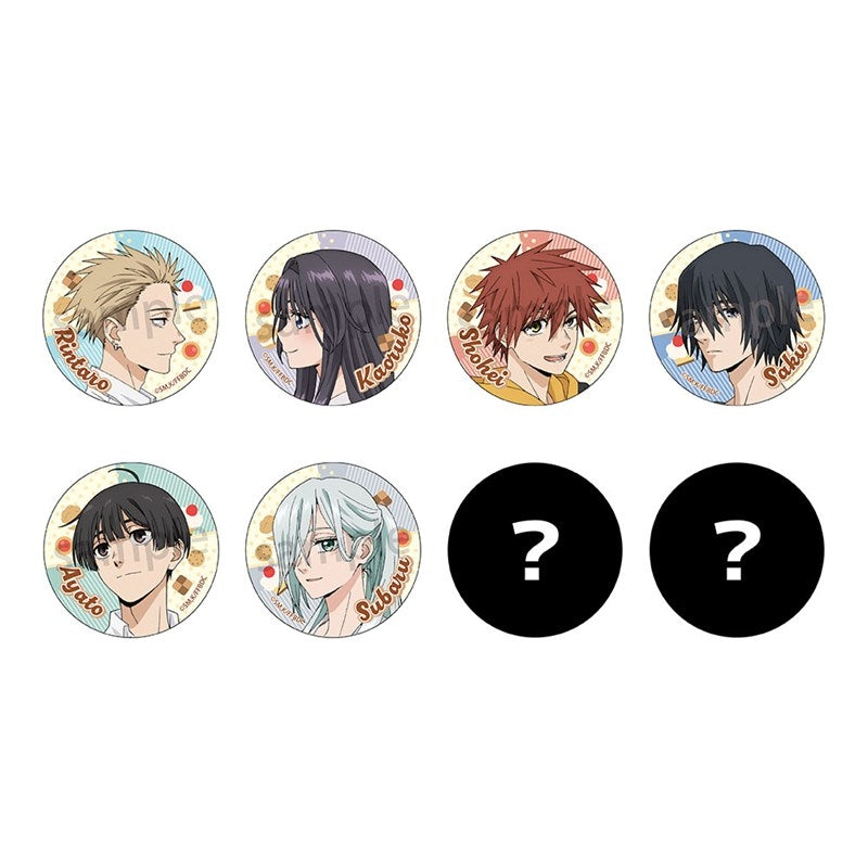 (1BOX=8)(Goods - Badge) The Fragrant Flower Blooms with Dignity Button Badge