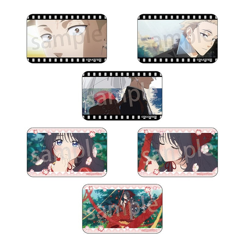 (1BOX=6)(Goods - Badge) The Fragrant Flower Blooms with Dignity Square Button Badge