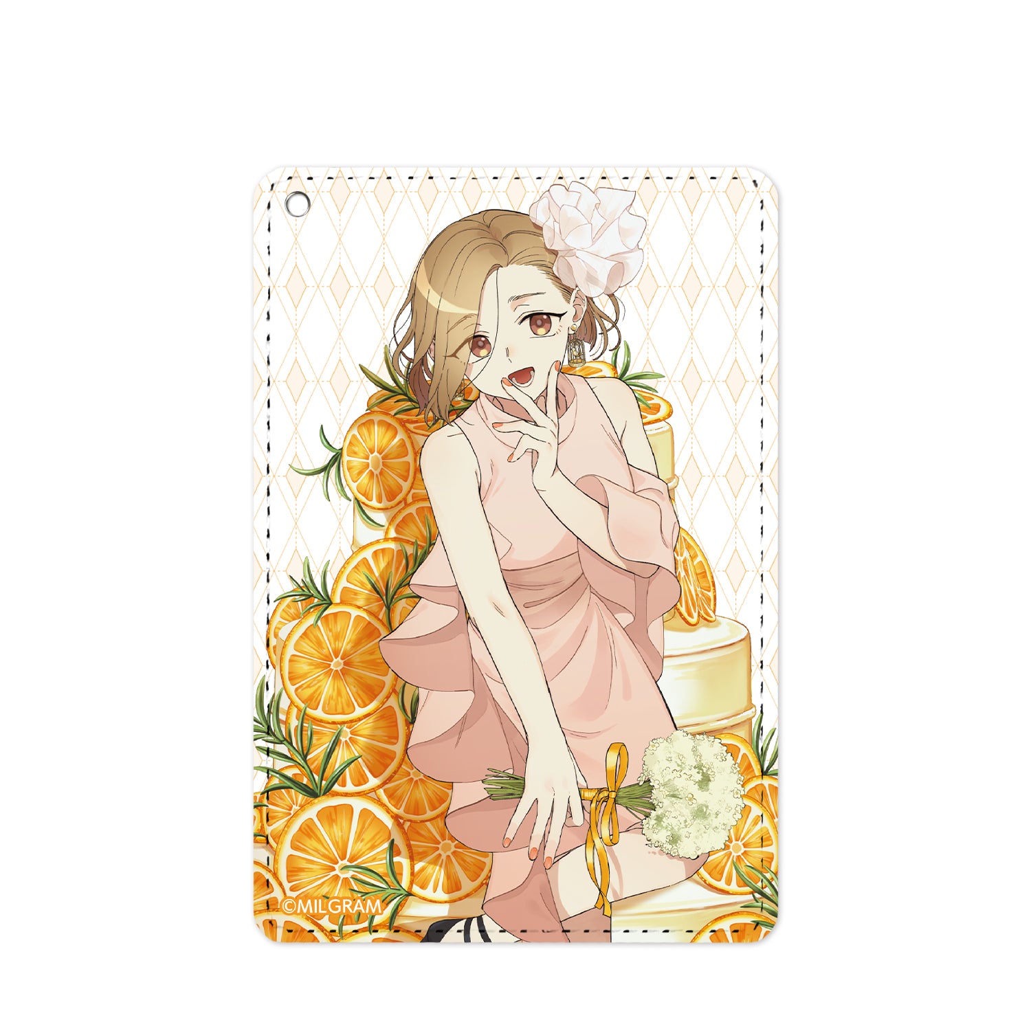 (Goods - Pass Case) MILGRAM 1 Pocket Pass Case Birthday Ver. Feat. Exclusive Art Mahiru