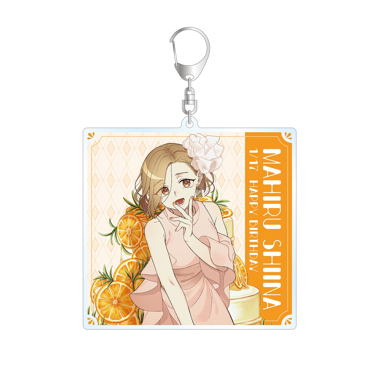 (Goods - Key Chain) MILGRAM BIG Acrylic Key Chain Birthday Ver. Feat. Exclusive Art Mahiru