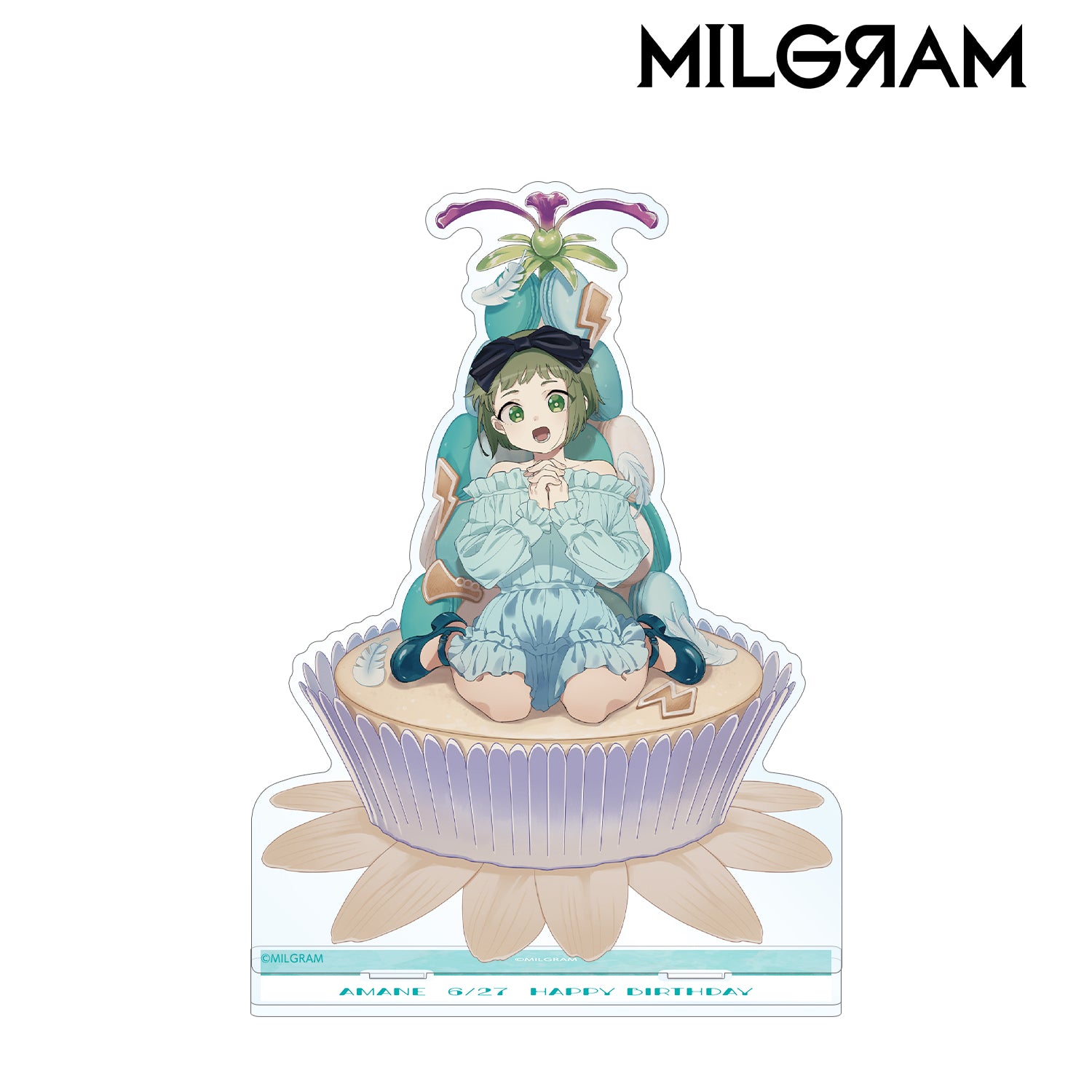 (Goods - Stand Pop) MILGRAM BIG Acrylic Stand Birthday Ver. Feat. Exclusive Art Amane