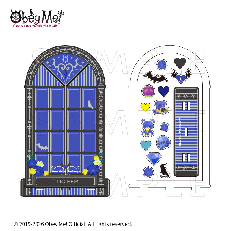 (Goods - Acrylic Stand) Obey Me! x fanfancy + Acrylic Frame Lucifer