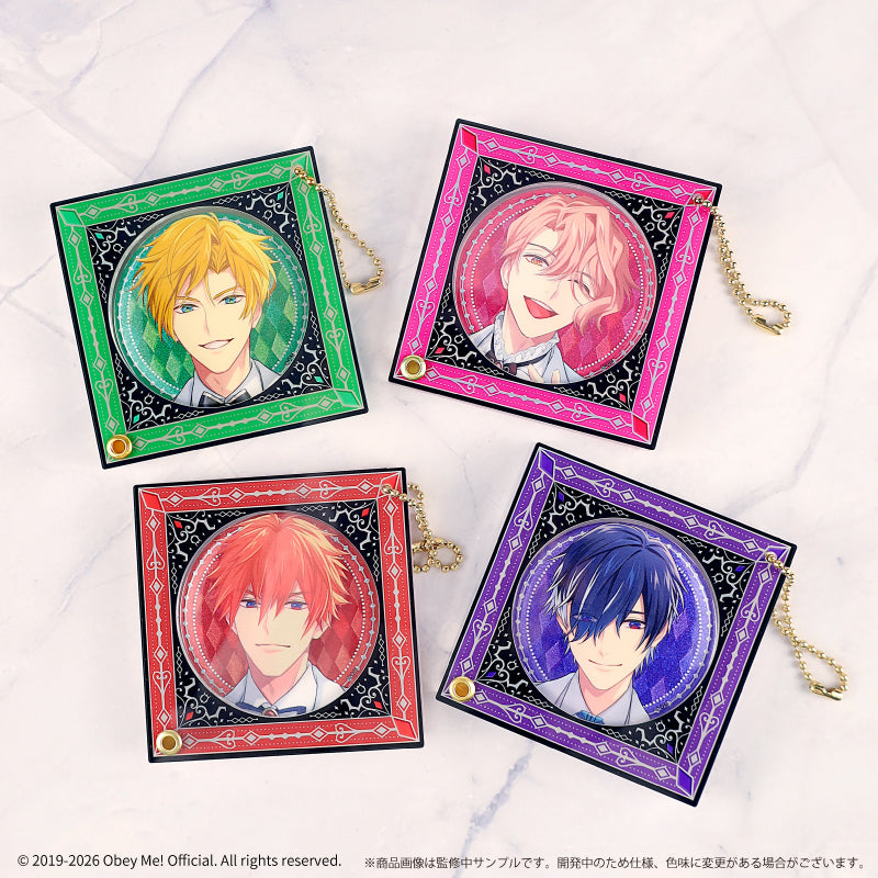 (Goods - Button Badge Cover) Obey Me! x fanfancy + Button Badge Acrylic Frame Beelzebub