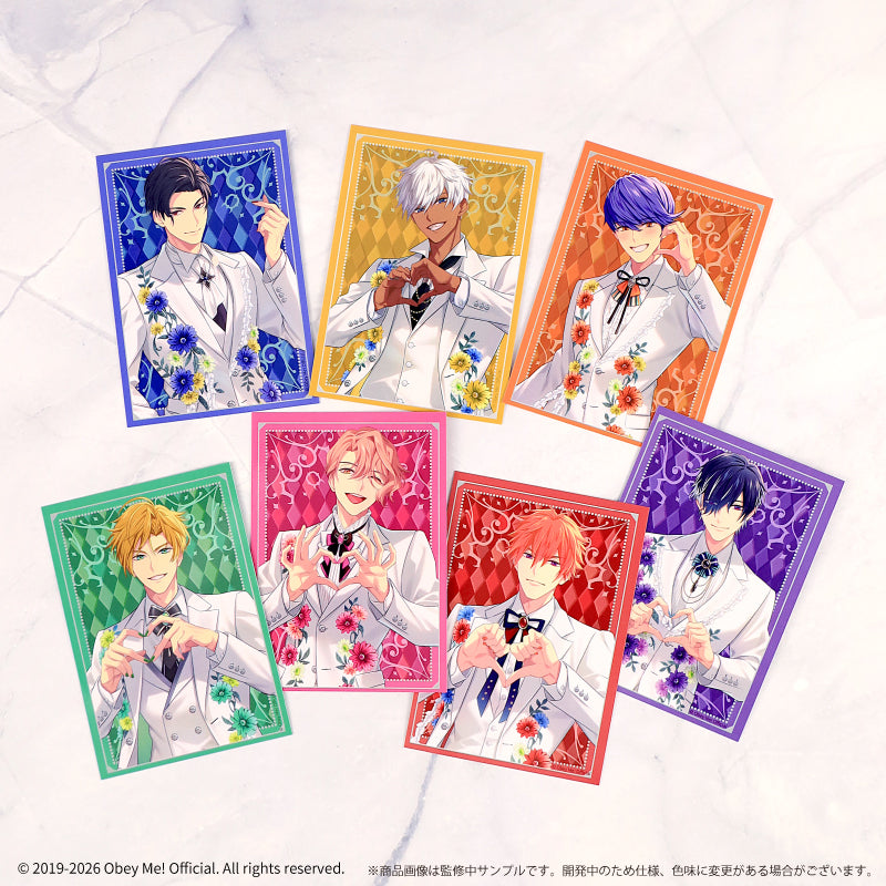 (1BOX=7)(Goods - Set) Obey Me! x fanfancy + Hard Card Set
