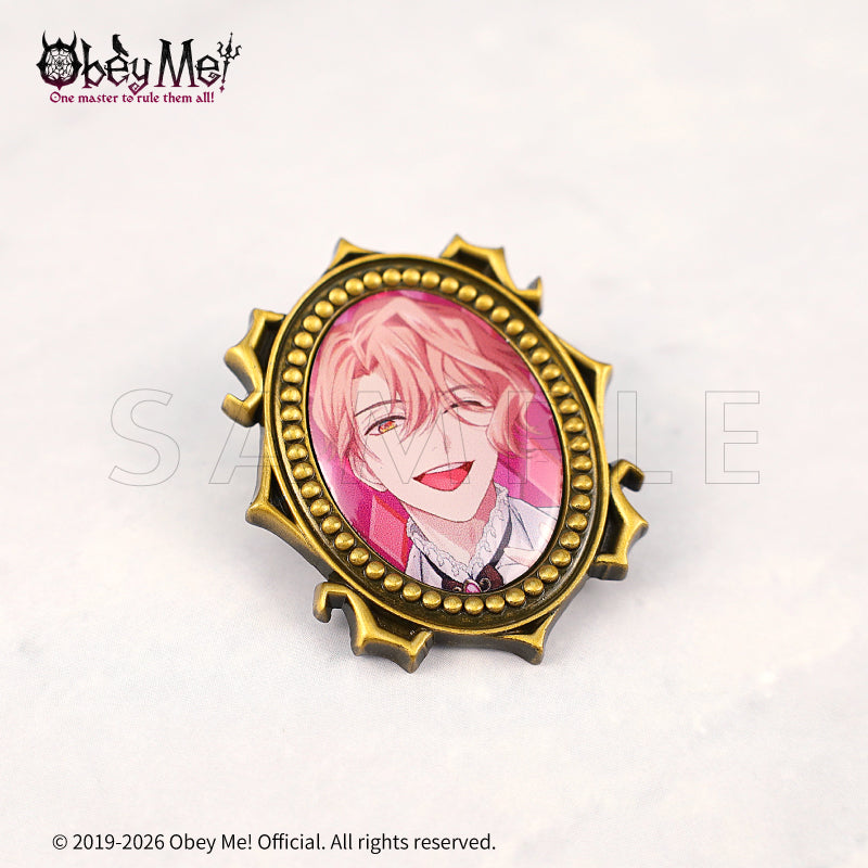 (Goods - Badge) Obey Me! x fanfancy + Pin Badge Asmodeus