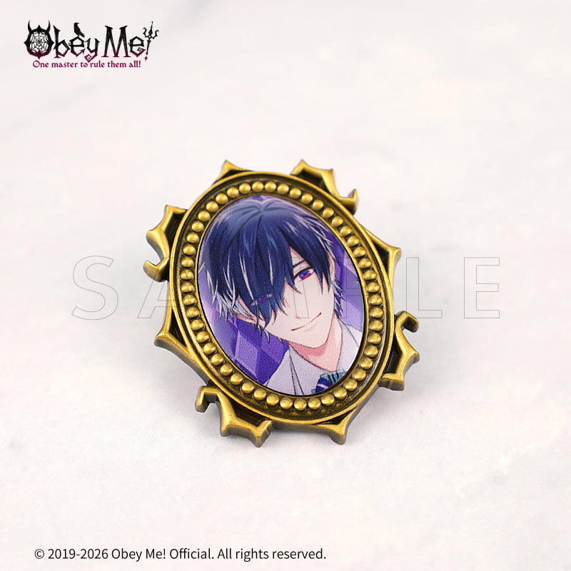 (Goods - Badge) Obey Me! x fanfancy + Pin Badge Belphegor