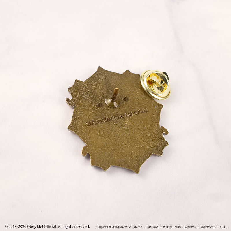 (Goods - Badge) Obey Me! x fanfancy + Pin Badge Belphegor