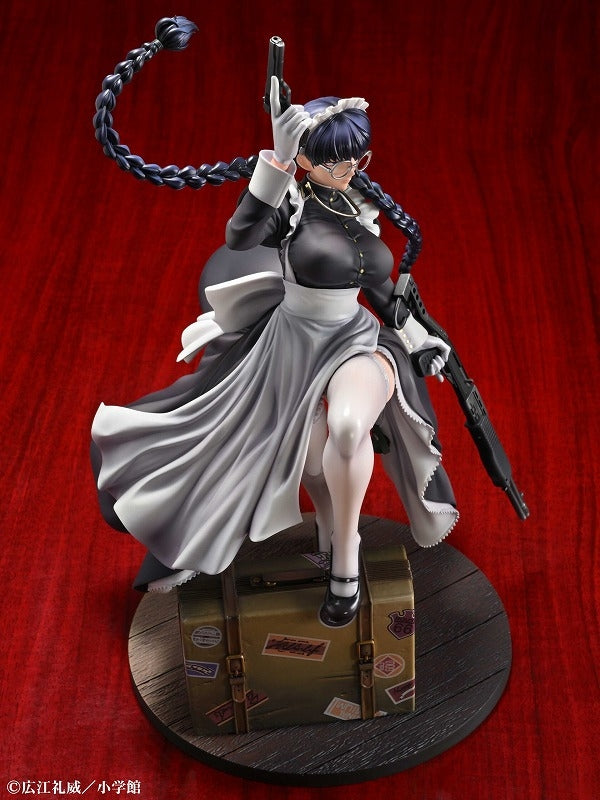 (Bishojo Figure) Black Lagoon Roberta Nightmare Maid Ver. 1/7 Completed Figure