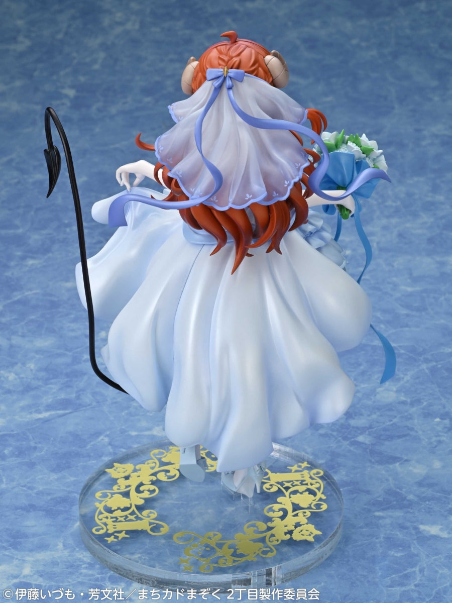 (Bishojo Figure) TV Anime The Demon Girl Next Door 2-Chome Shadow Mistress Yuko Wedding Ver. 1/7 Completed Figure