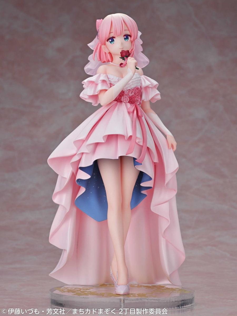 (Bishojo Figure) TV Anime The Demon Girl Next Door 2-Chome Momo Chiyoda Wedding Ver. 1/7 Completed Figure