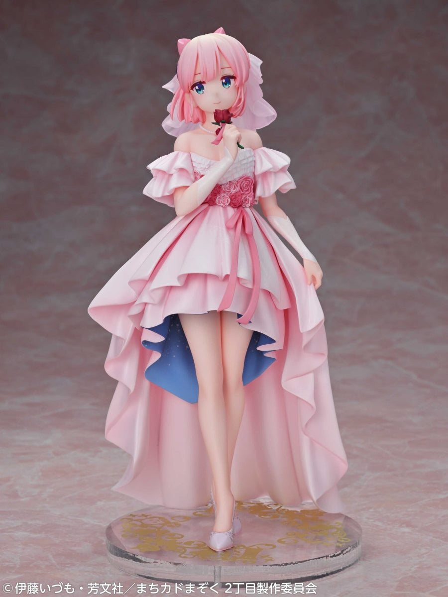 (Bishojo Figure) TV Anime The Demon Girl Next Door 2-Chome Momo Chiyoda Wedding Ver. 1/7 Completed Figure