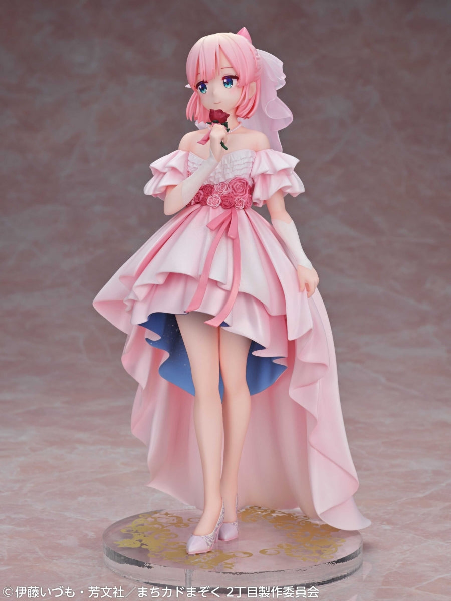 (Bishojo Figure) TV Anime The Demon Girl Next Door 2-Chome Momo Chiyoda Wedding Ver. 1/7 Completed Figure