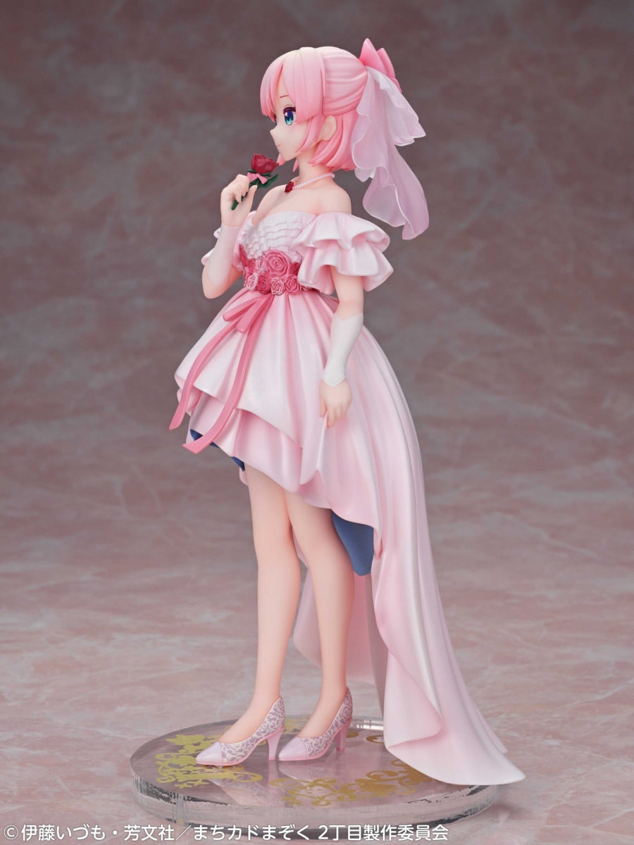 (Bishojo Figure) TV Anime The Demon Girl Next Door 2-Chome Momo Chiyoda Wedding Ver. 1/7 Completed Figure