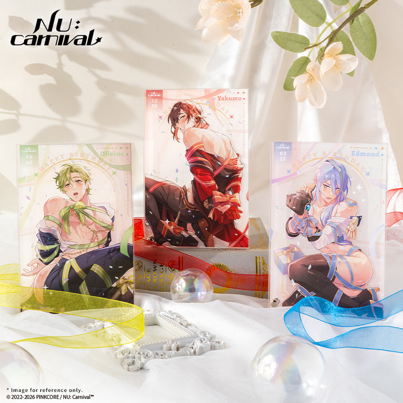 (Goods - Acrylic Photo Frame) NU: Carnival Birthday Blessing Series - Double-Layer Acrylic Photo Frame - Olivine