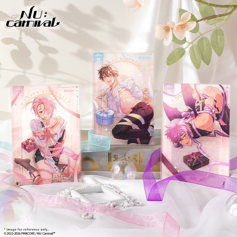 (Goods - Acrylic Photo Frame) NU: Carnival Birthday Blessing Series - Double-Layer Acrylic Photo Frame - Aster