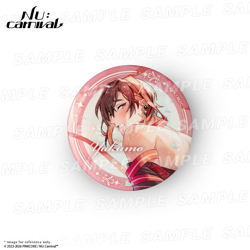 (Goods - Button Badge) NU: Carnival Birthday Blessing Series - Shimmering Round Badge - Yakumo