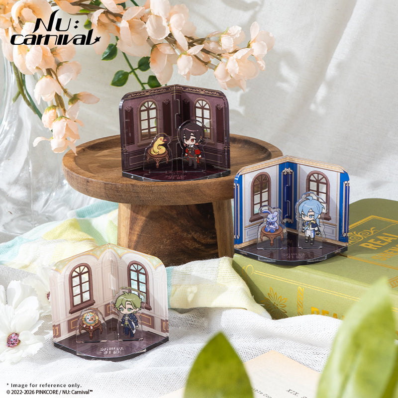 (Goods - Acrylic Stand) NU: Carnival Birthday Blessing Series - Cabin Diorama Set - Olivine