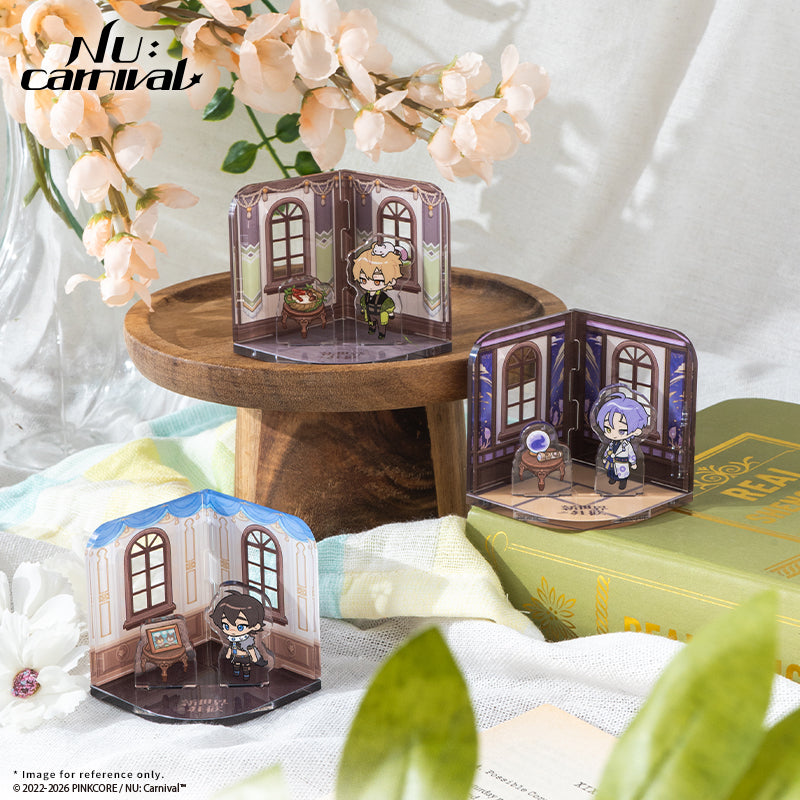 (Goods - Acrylic Stand) NU: Carnival Birthday Blessing Series - Cabin Diorama Set - Kuya