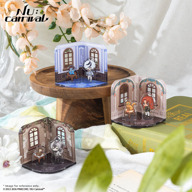 (Goods - Acrylic Stand) NU: Carnival Birthday Blessing Series - Cabin Diorama Set - Blade