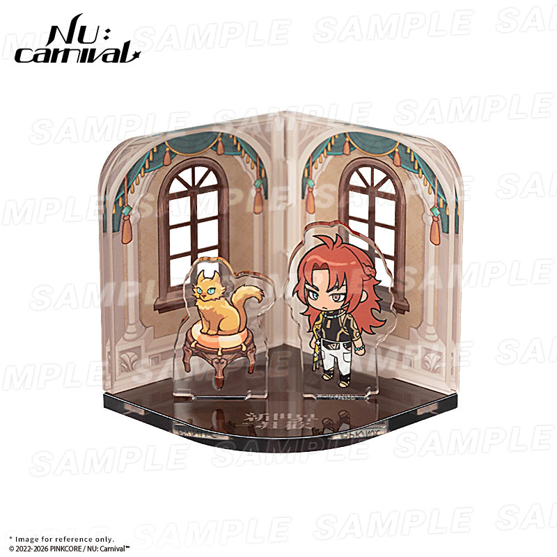 (Goods - Acrylic Stand) NU: Carnival Birthday Blessing Series - Cabin Diorama Set - Dante