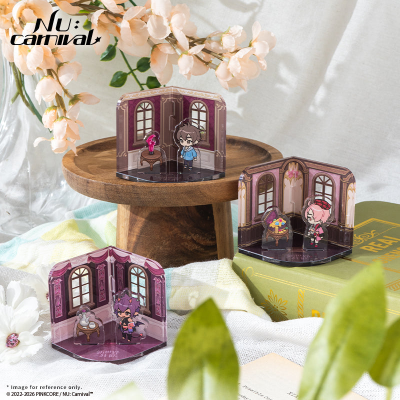 (Goods - Acrylic Stand) NU: Carnival Birthday Blessing Series - Cabin Diorama Set - Morvay