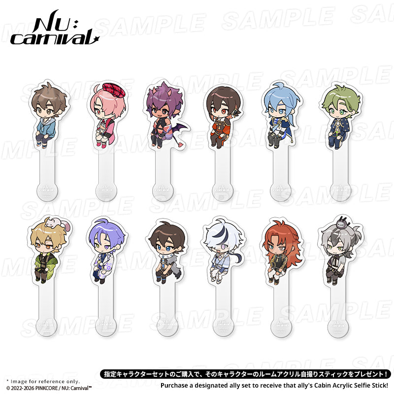 (Goods - Set) NU: Carnival Birthday Blessing Set (with Bonus Acrylic Selfie Stick) - Yakumo