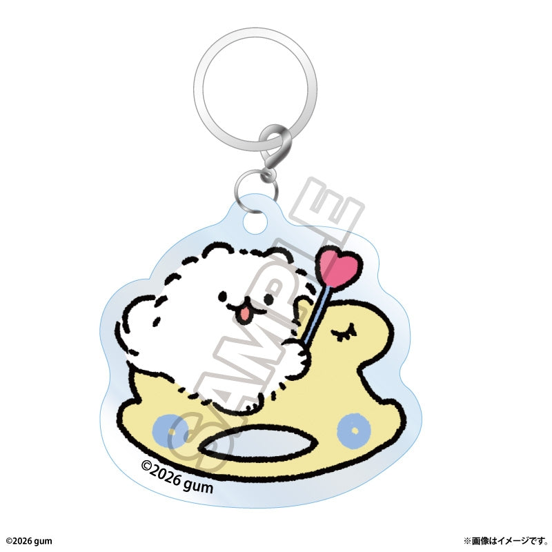 (Goods - Charm) Pometone: Manga Dog Mejirushi Mascot Charm Rocking Horse