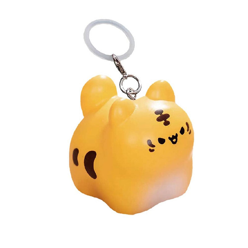 (Goods - Charm) Non-Chara Mejirushi Mascot Charm Stripy Cat