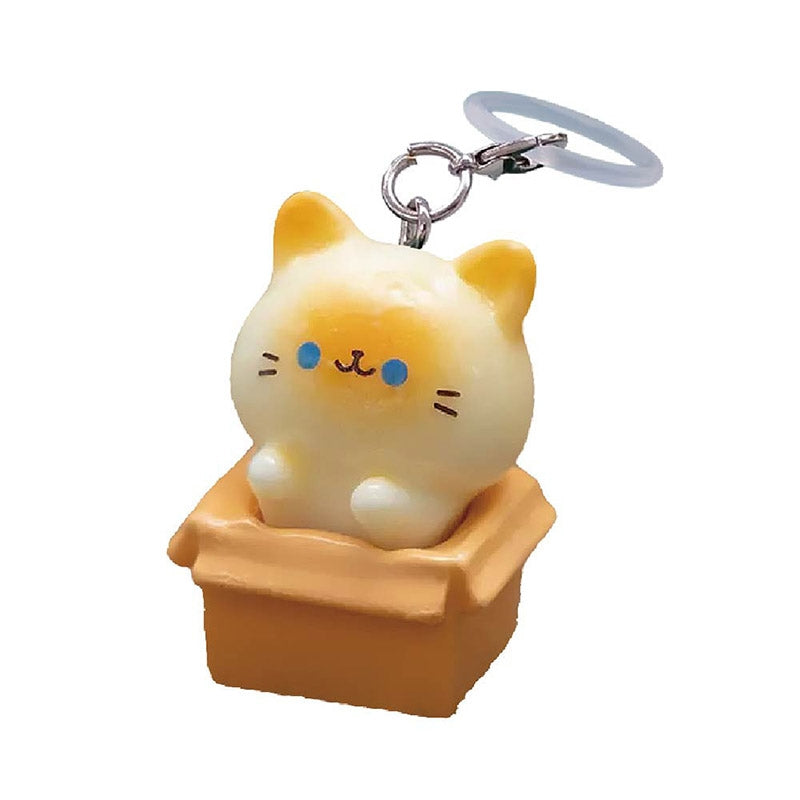 (Goods - Charm) Non-Chara Mejirushi Mascot Charm Siamese Cat Box
